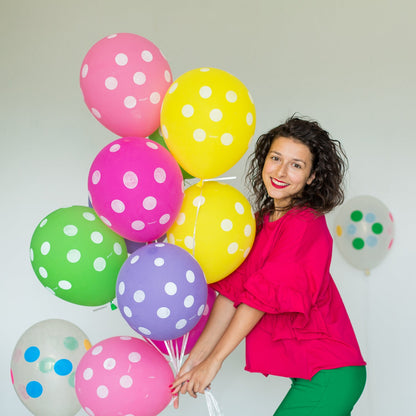 Vibrant Latex Party Balloons