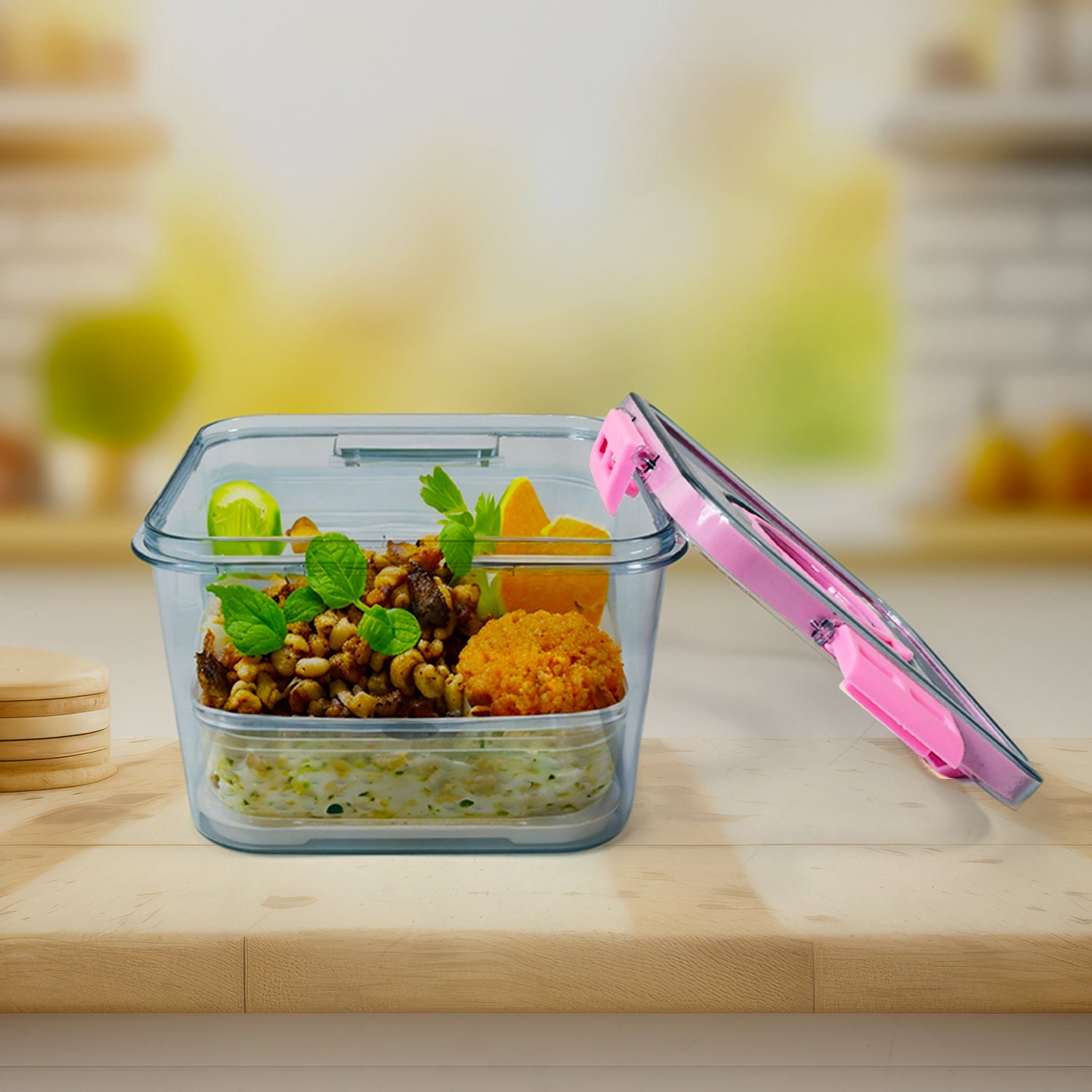 Clear Airtight Food Storage Container
