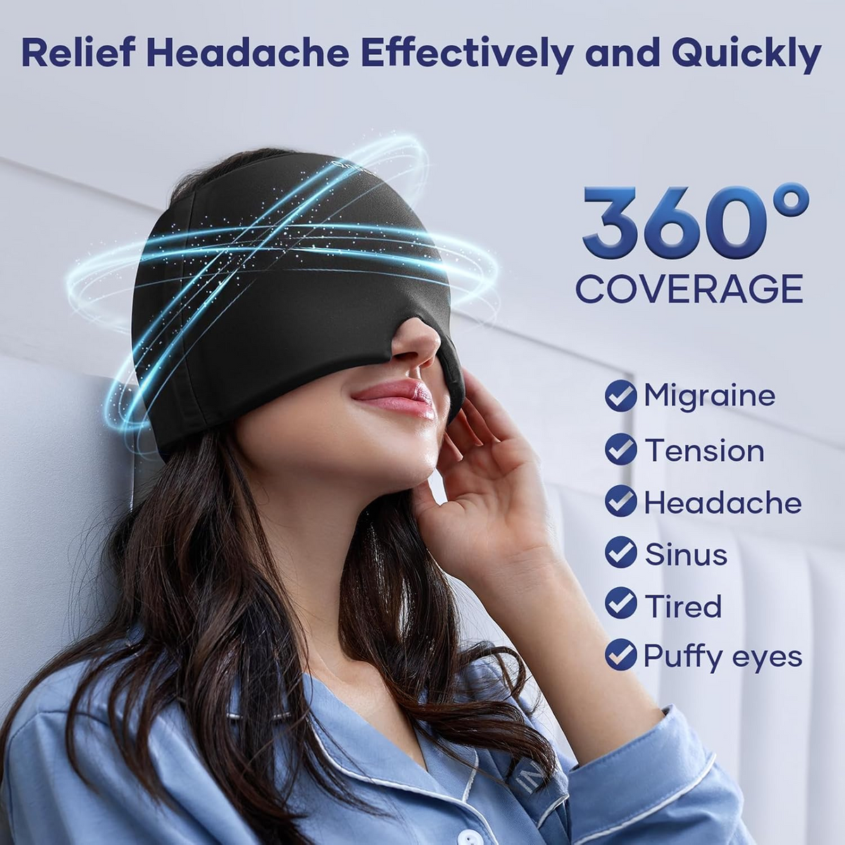 Headache Relief Ice Cap