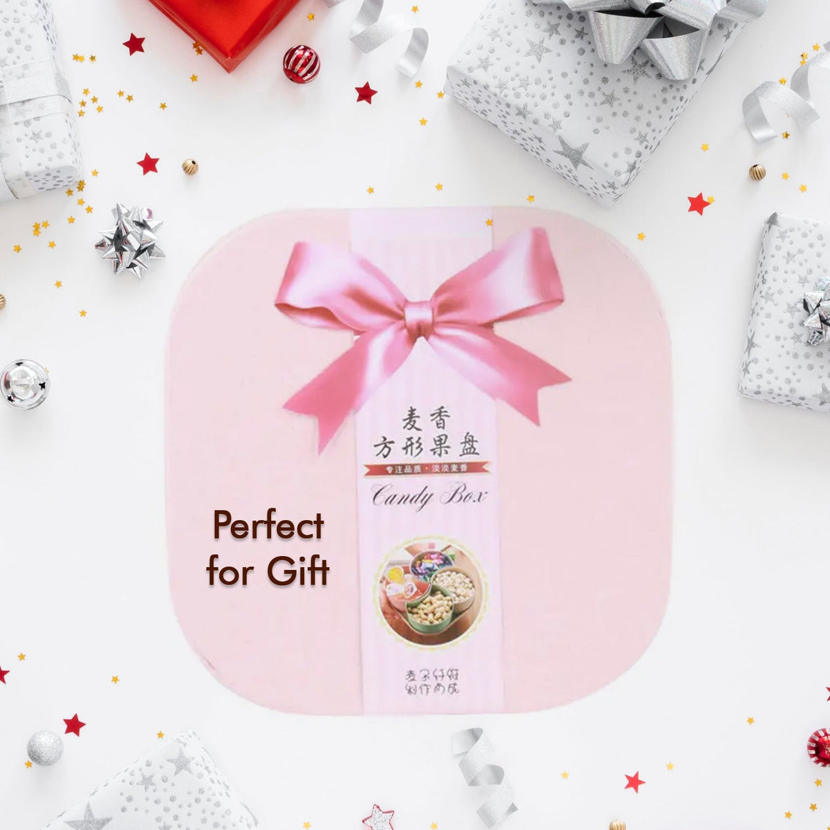 Rotating Compartment Candy Box