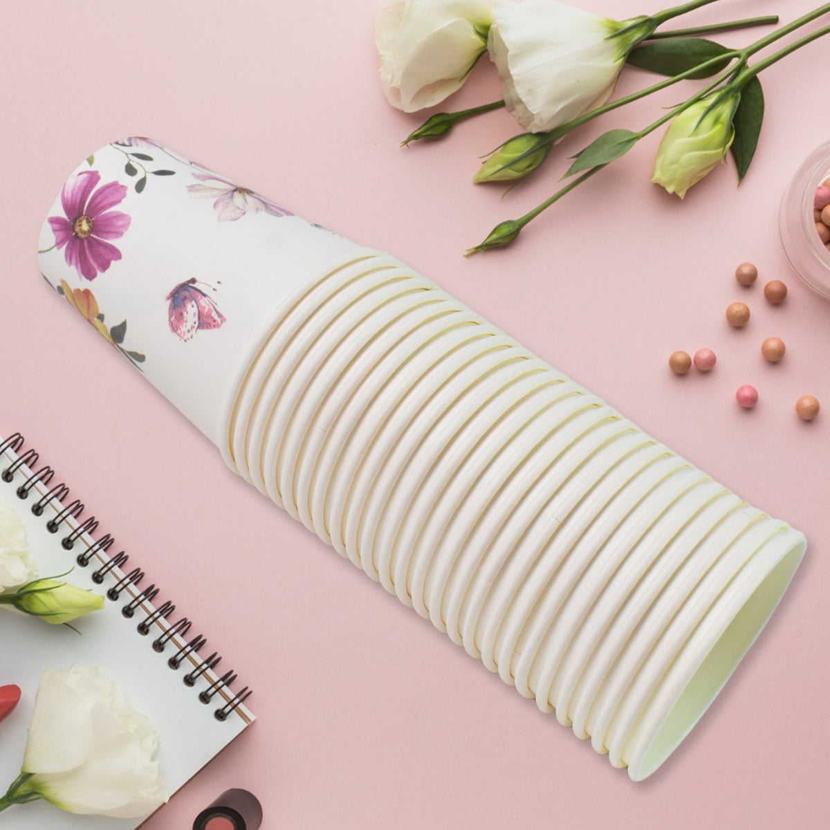 Colorful Paper Cups Set