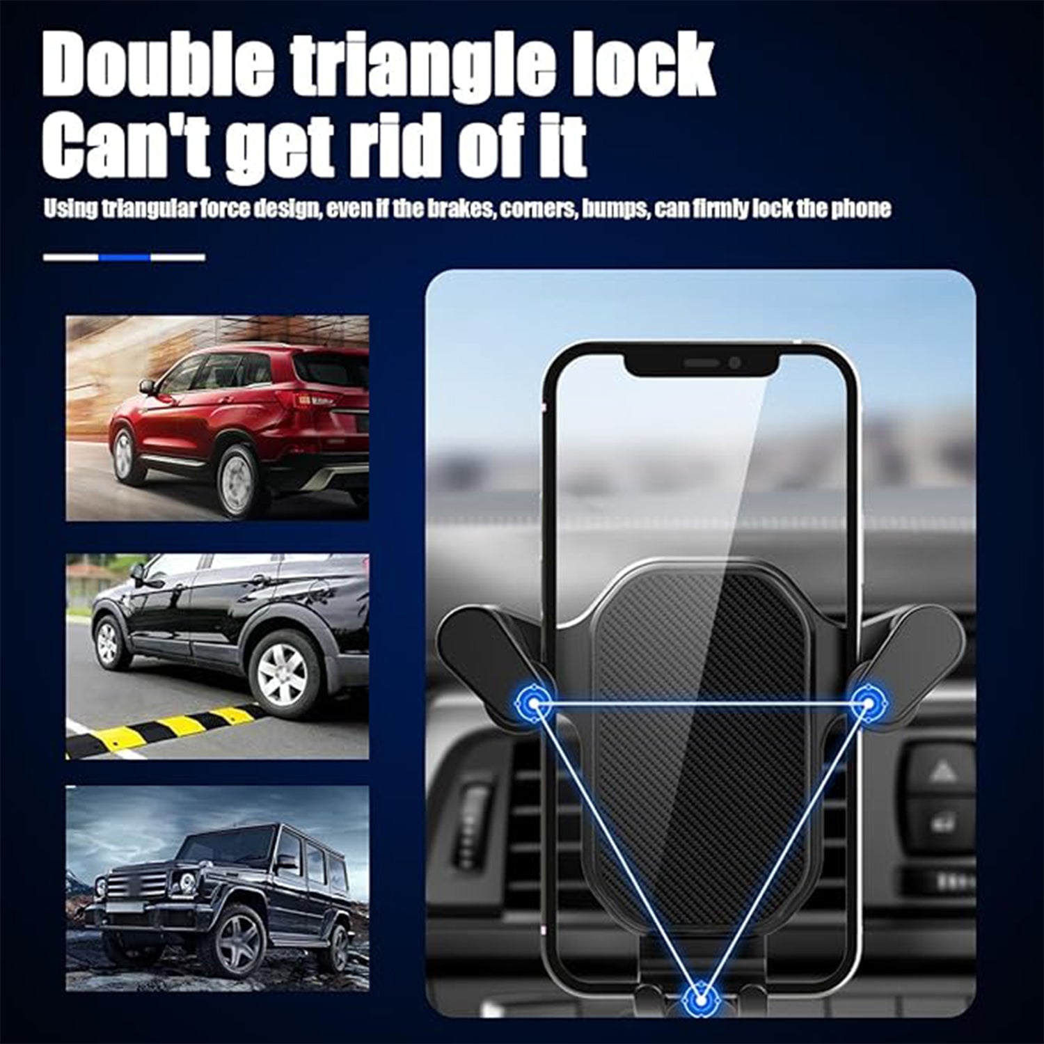 Gravity Car Phone Mount – Air Vent