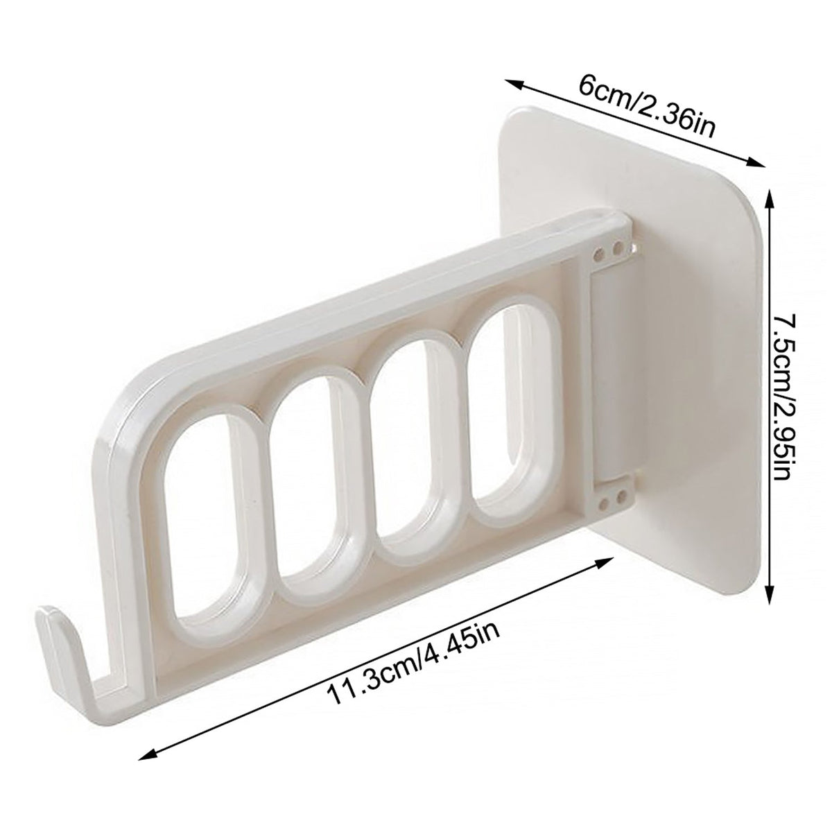 No-Scratch Door Hook