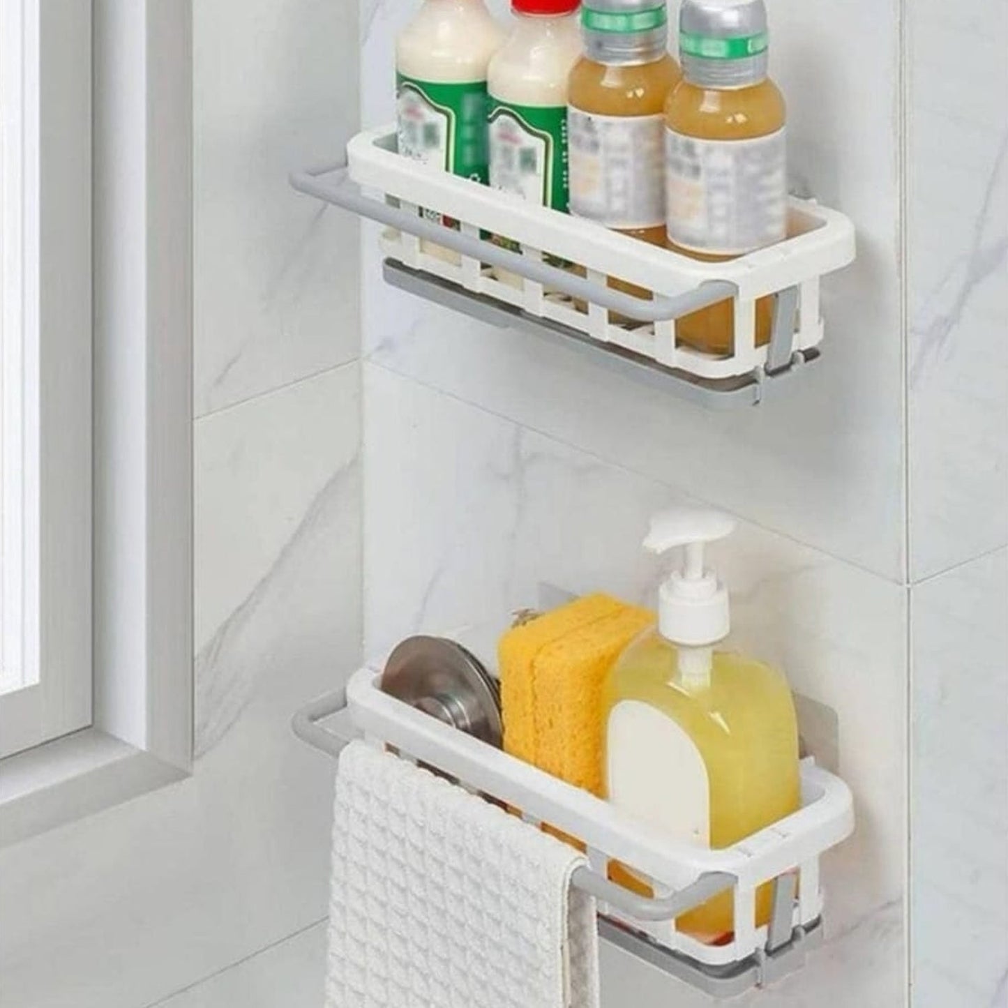 Retractable Sink Organizer Rack