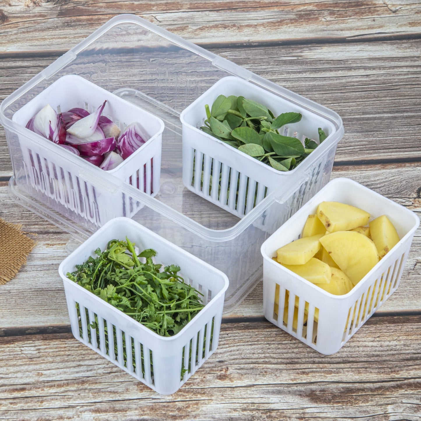 Fridge Storage Boxes (1 Pc)