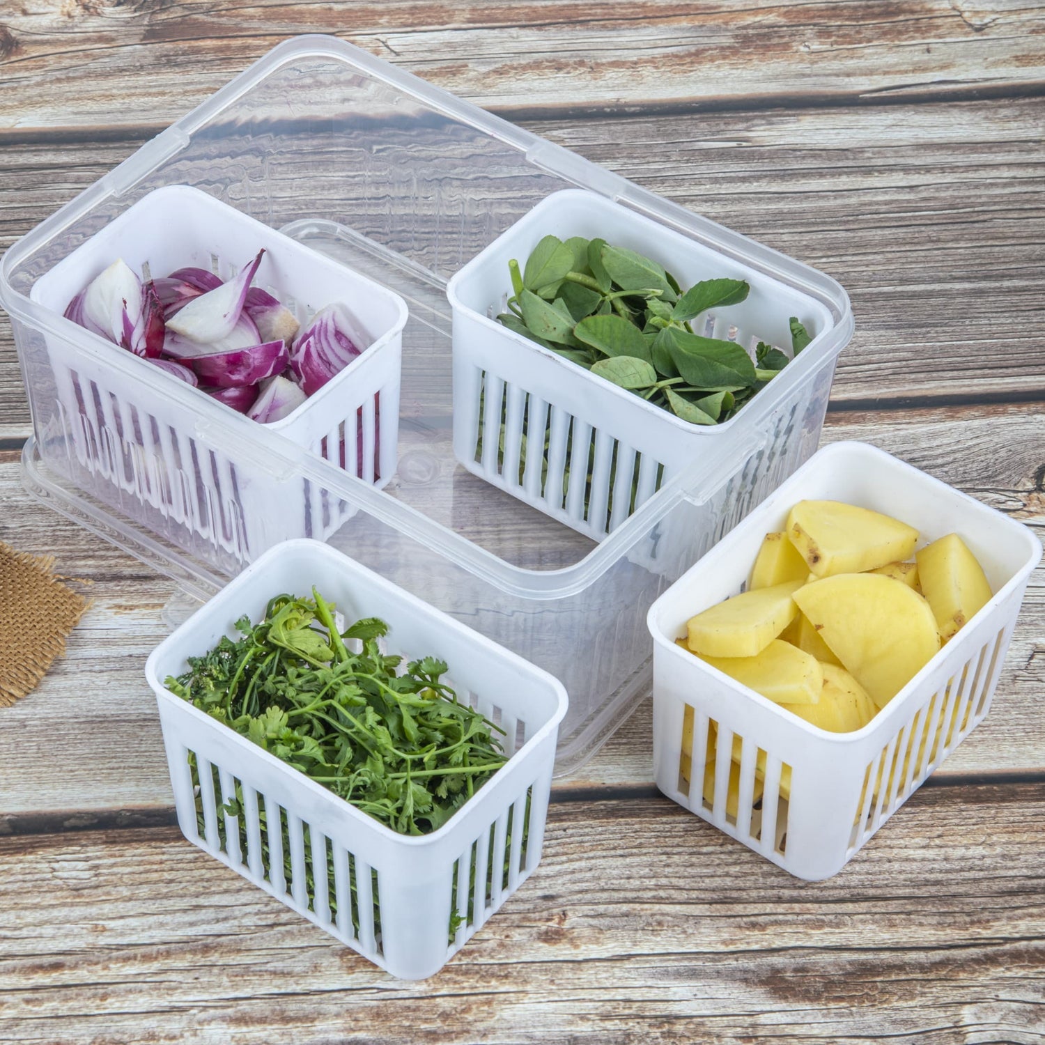 Fridge Storage Boxes (1 Pc)