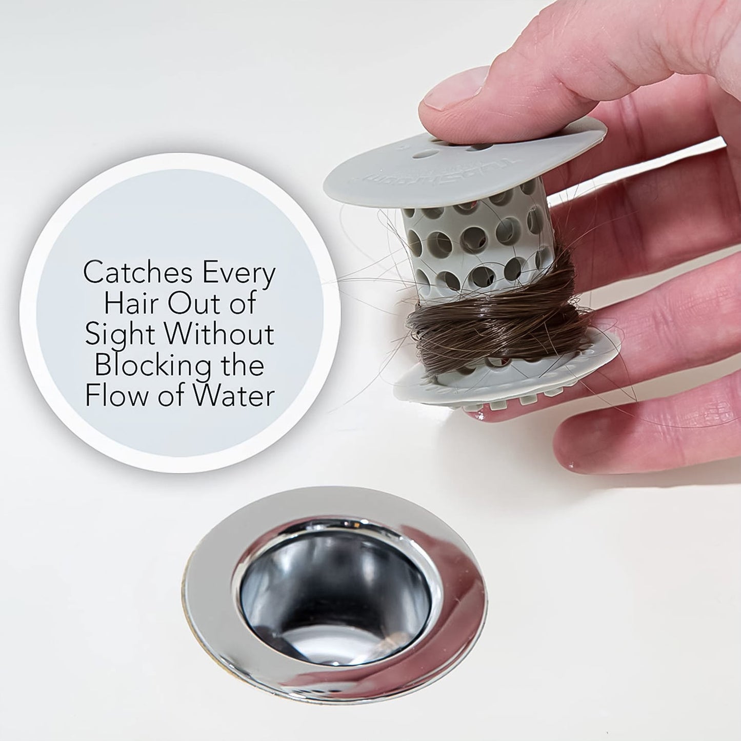 Silicone Drain Hair Catcher