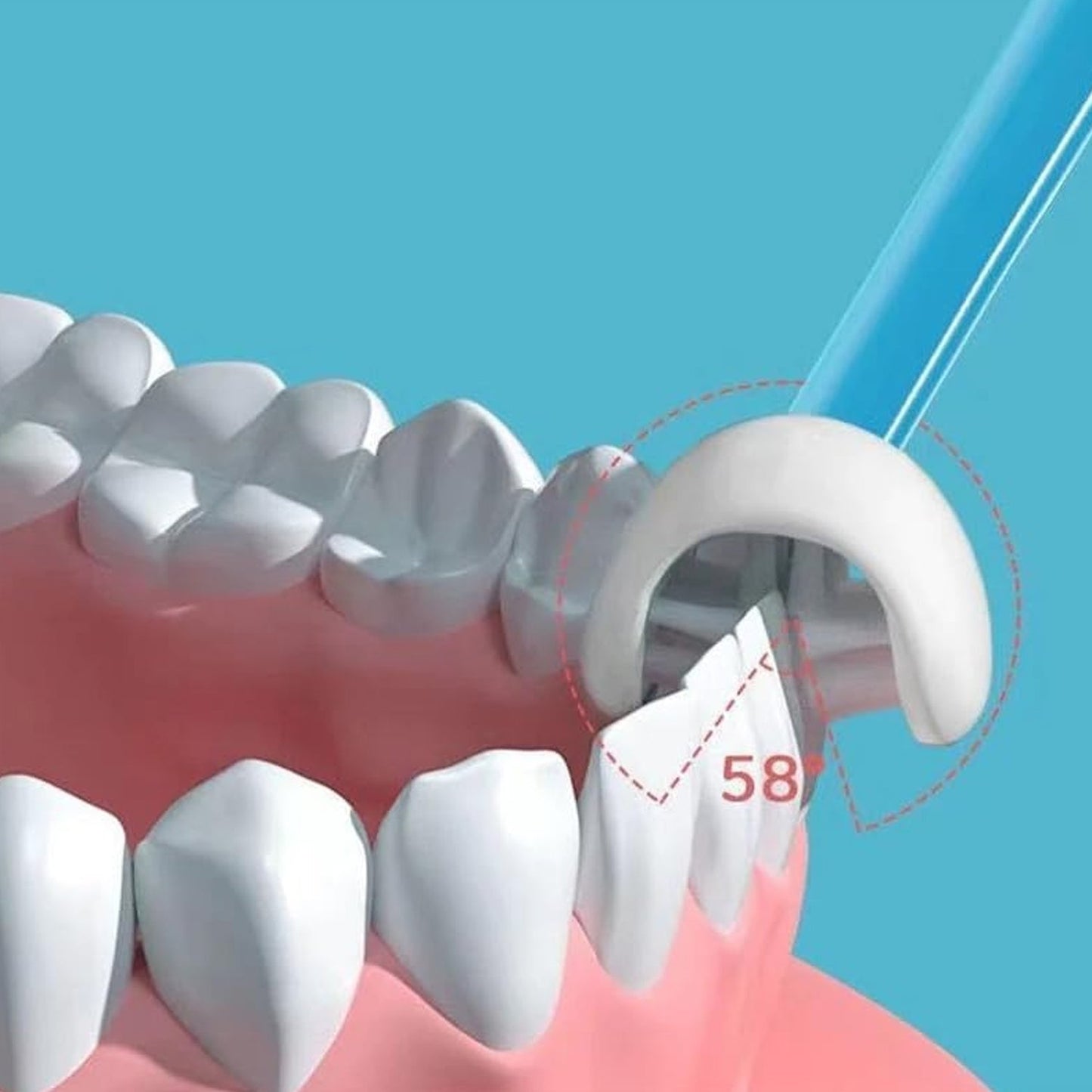 3-Sided Toddler Toothbrush