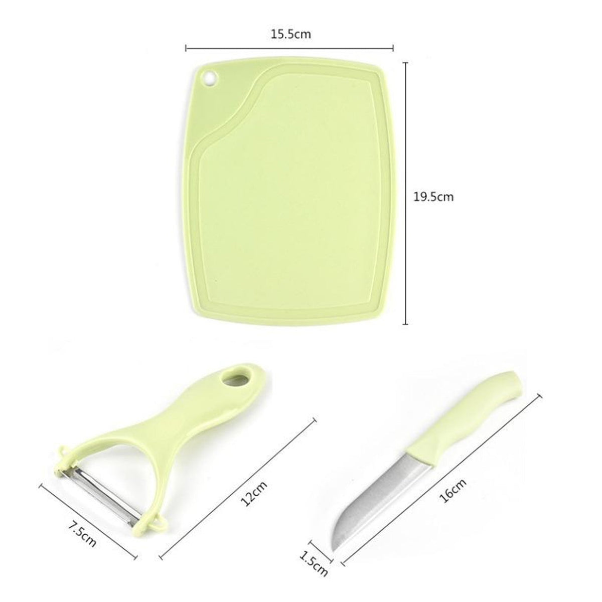 Peeler and Knife Combo Set