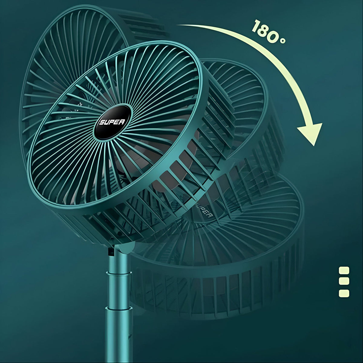 Foldable Telescopic Fan