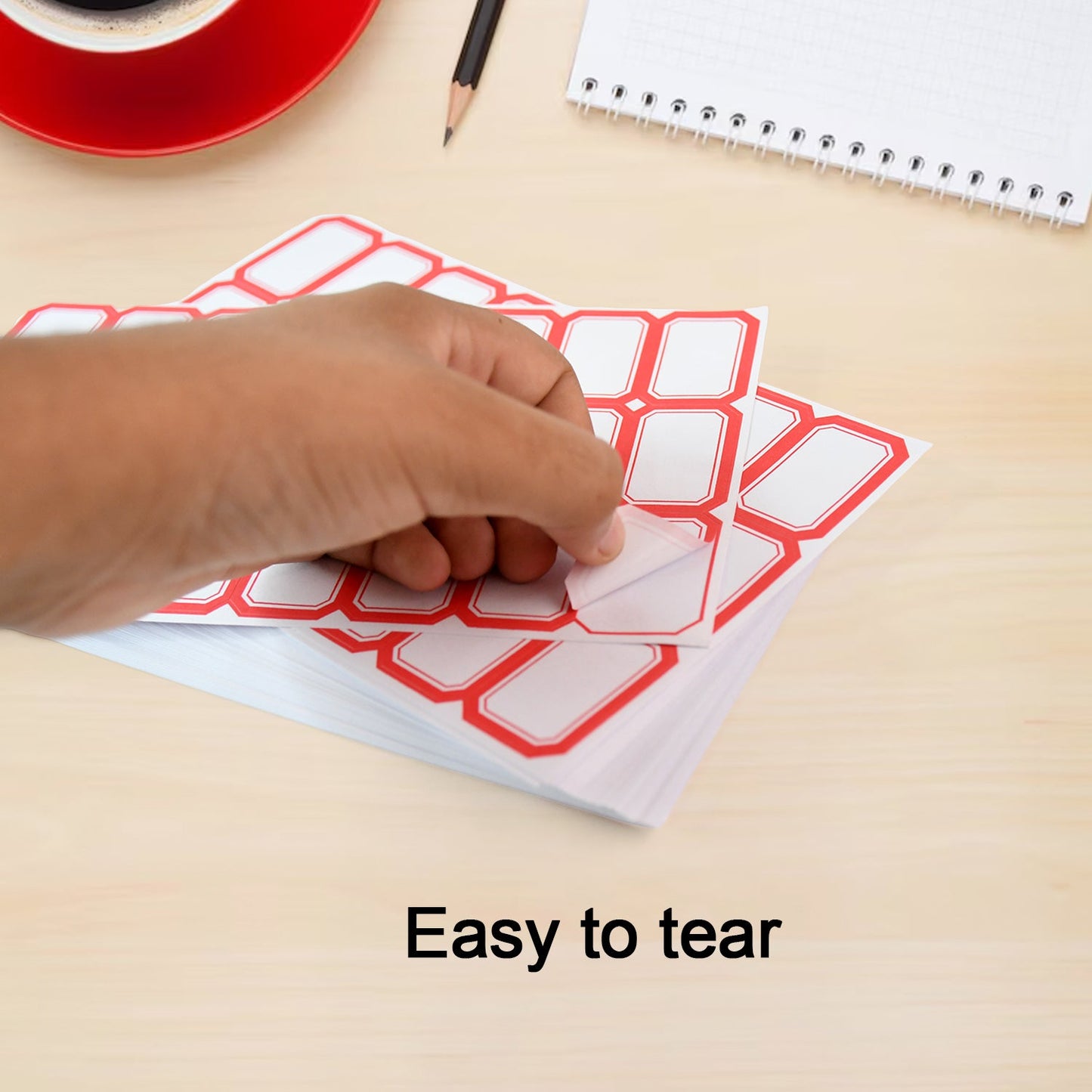 Blank Label Sticker Sheets (50 Sheet)
