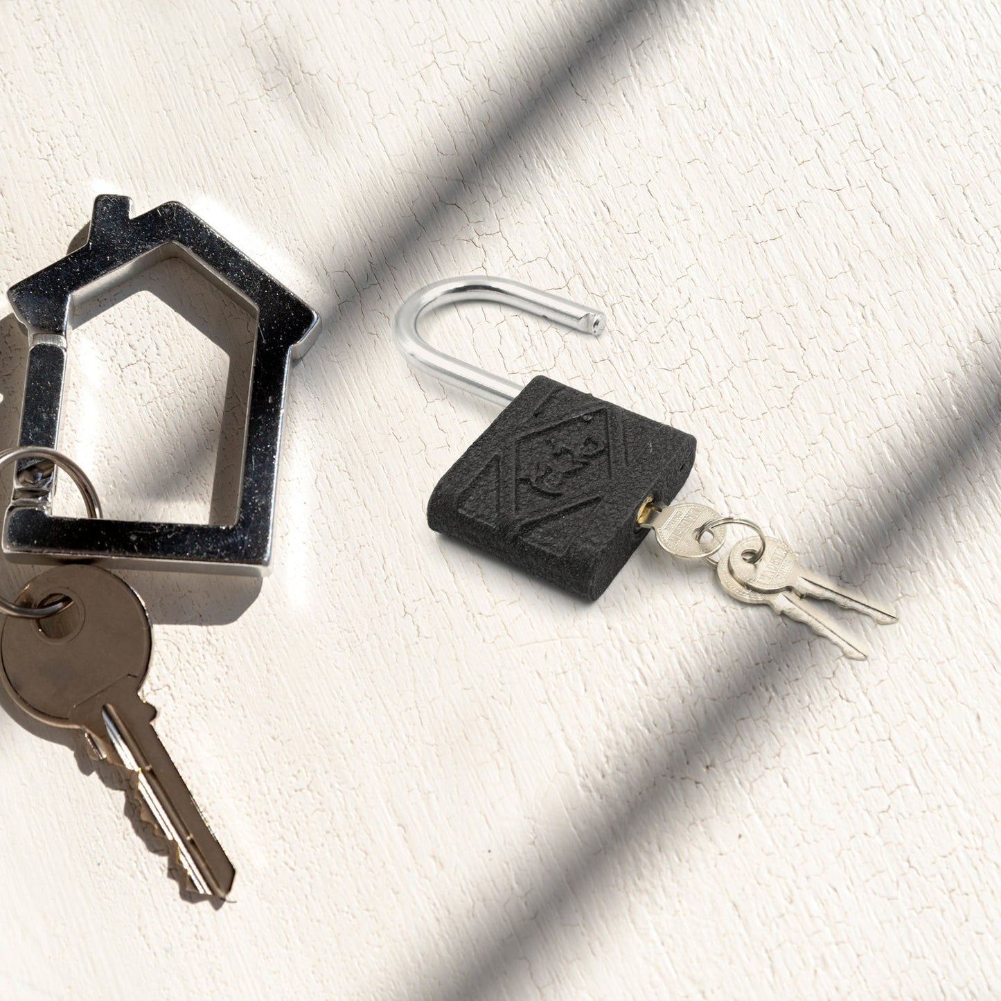 Heavy Iron Padlock