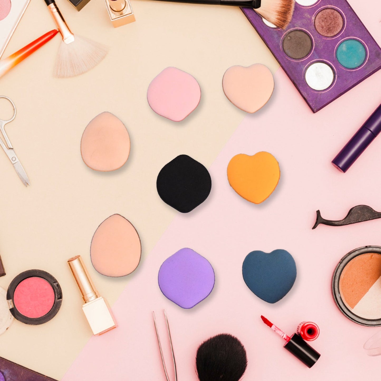 Precision Finger Makeup Puffs