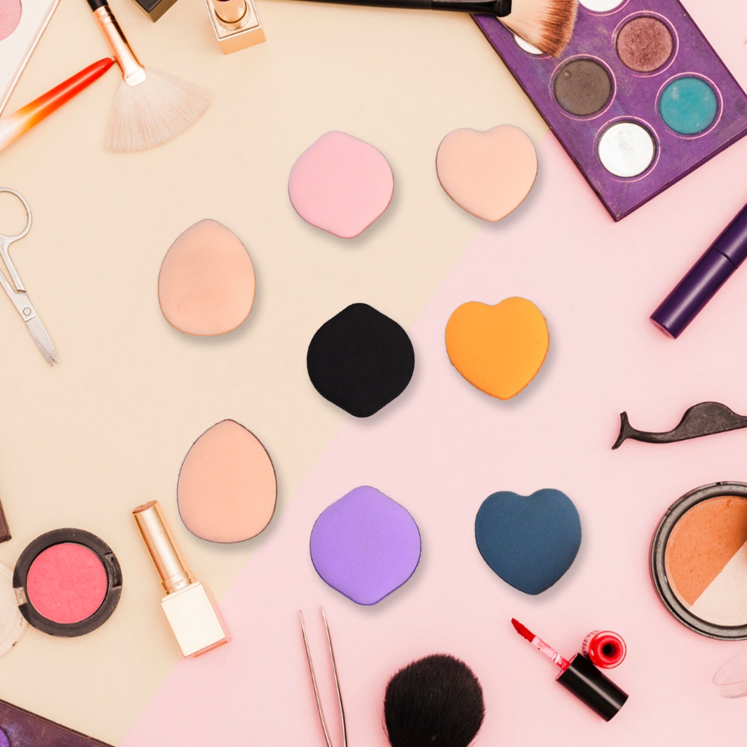 Precision Finger Makeup Puffs