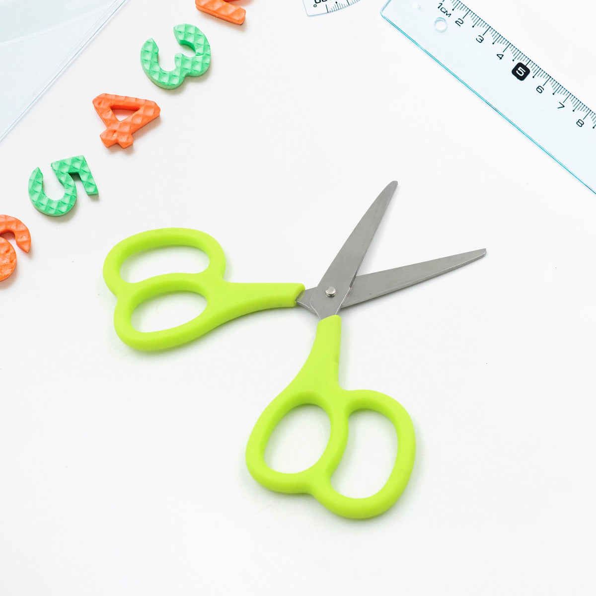 Stainless Steel Double Grip Scissors (1 Pc)