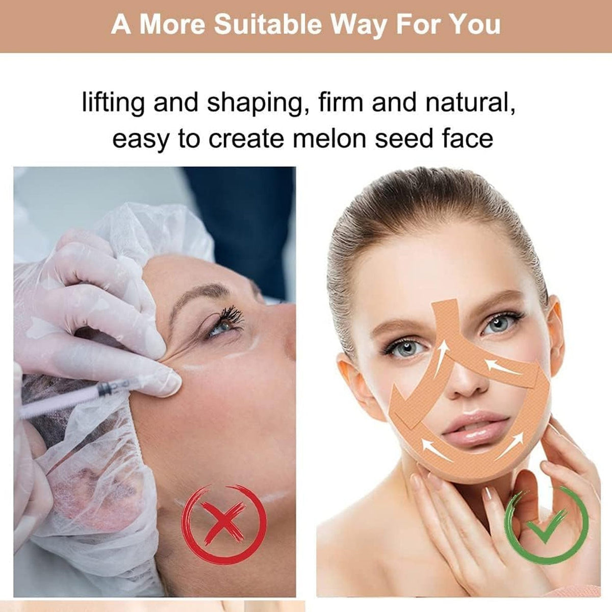 Face Lifting Myofascial Tightening Tape