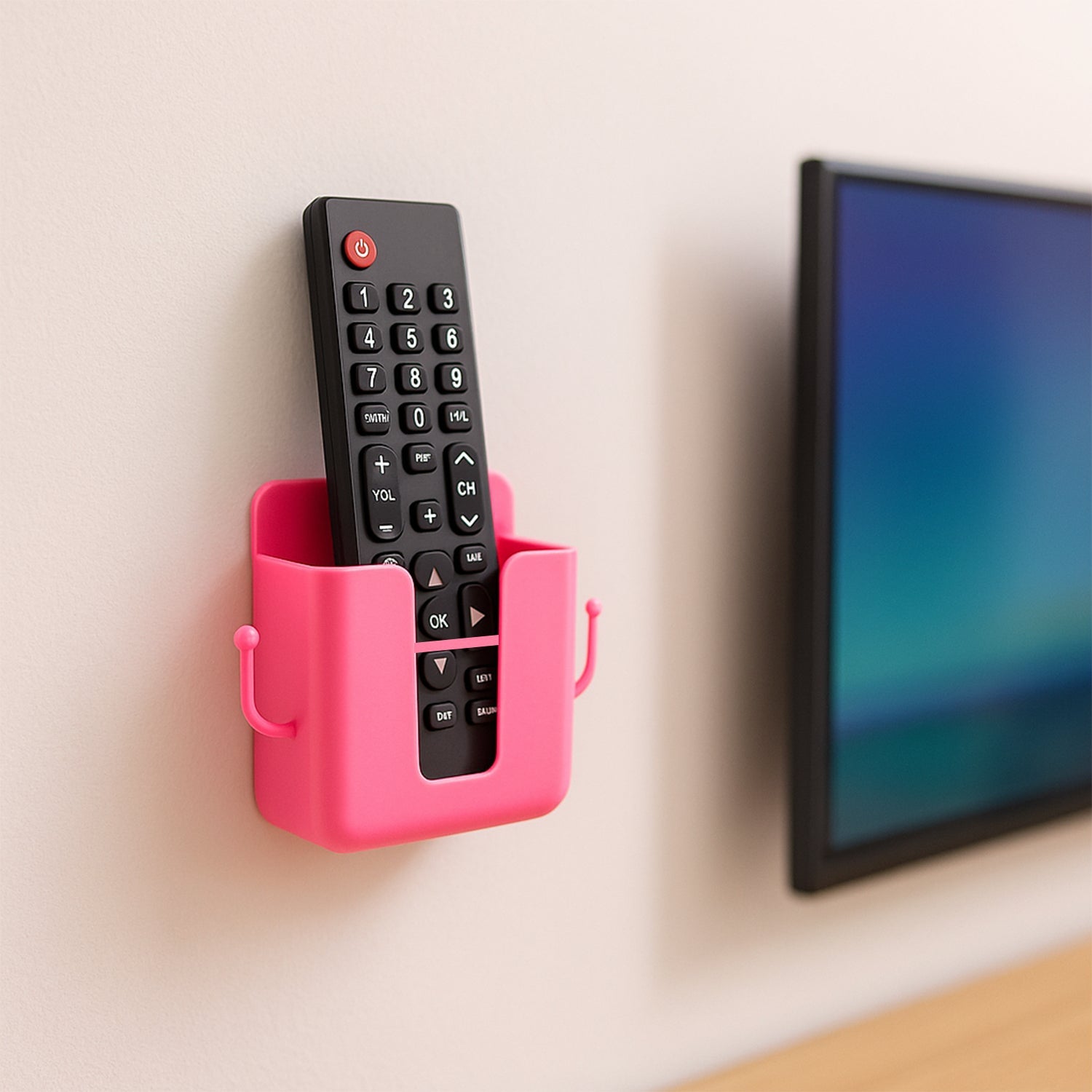 Wall Mounted Remote Organizer Box