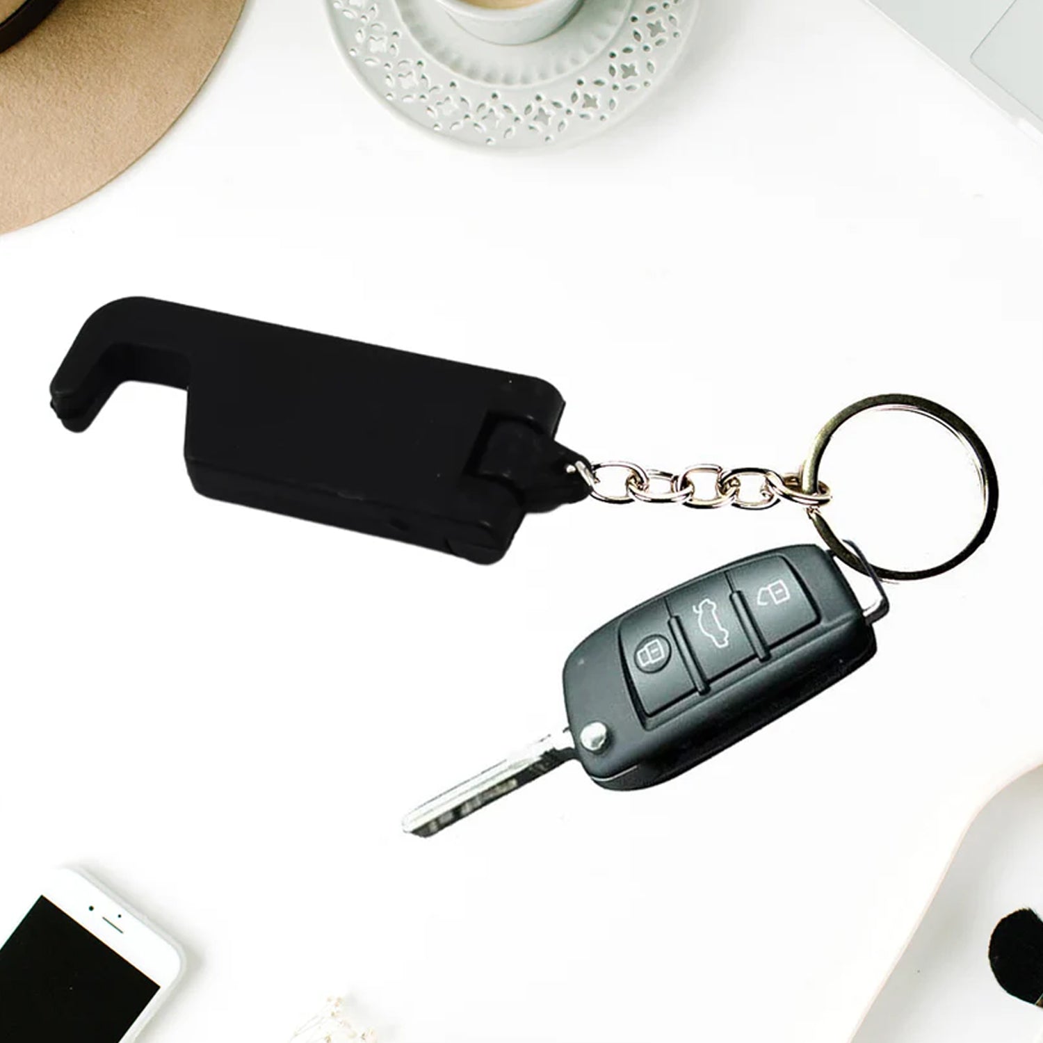 2-in-1 Keychain Phone Stand (5 Pc)