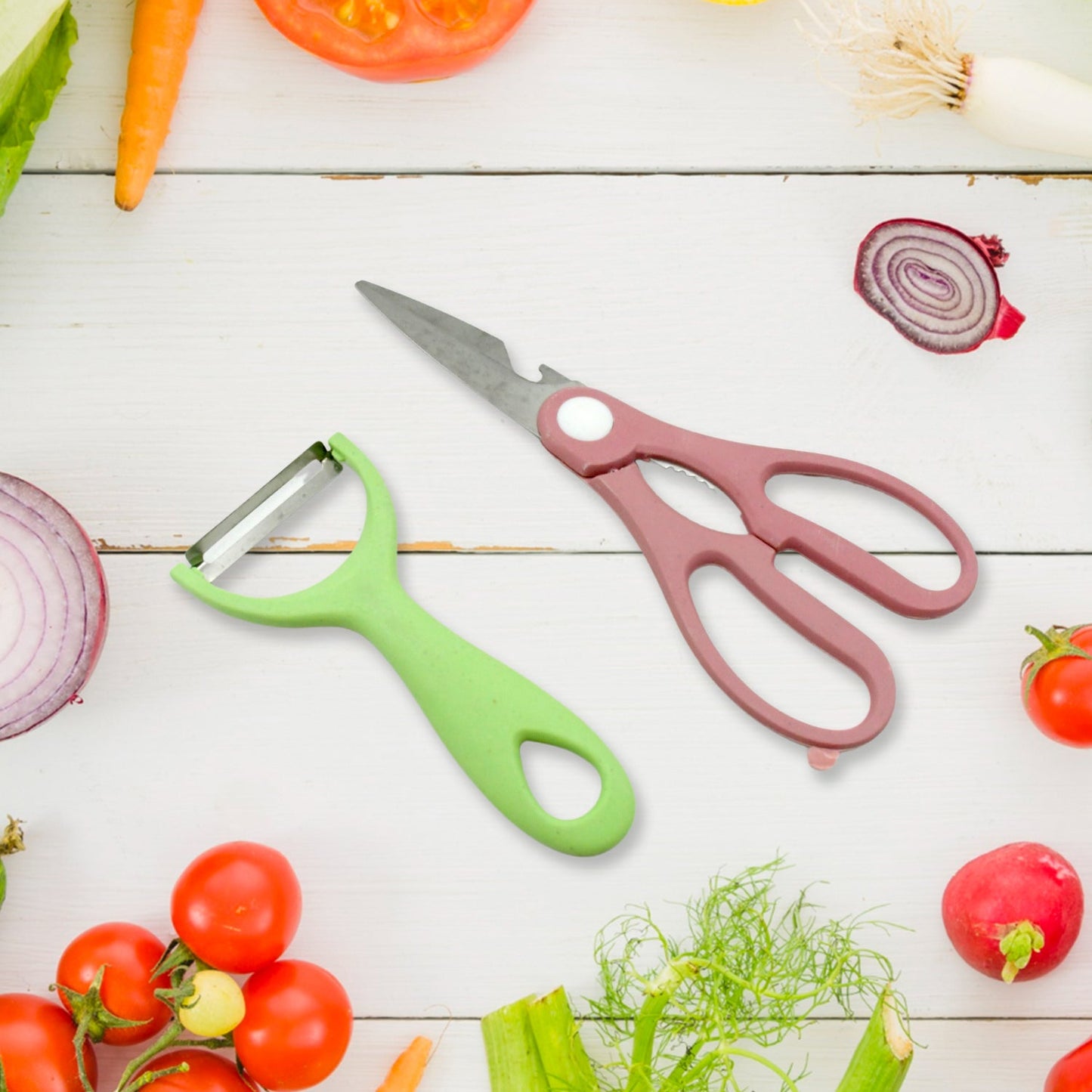 Corrugated 6pc Kitchen Knife Set