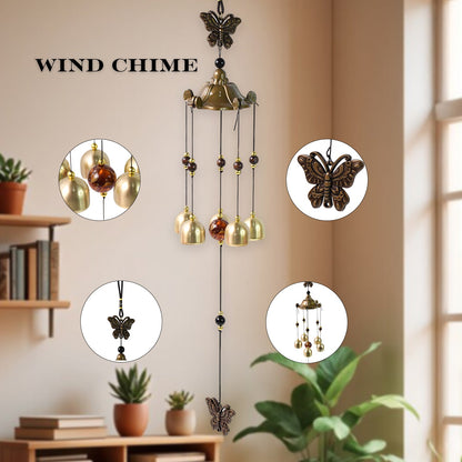Butterfly Bell Wind Chime