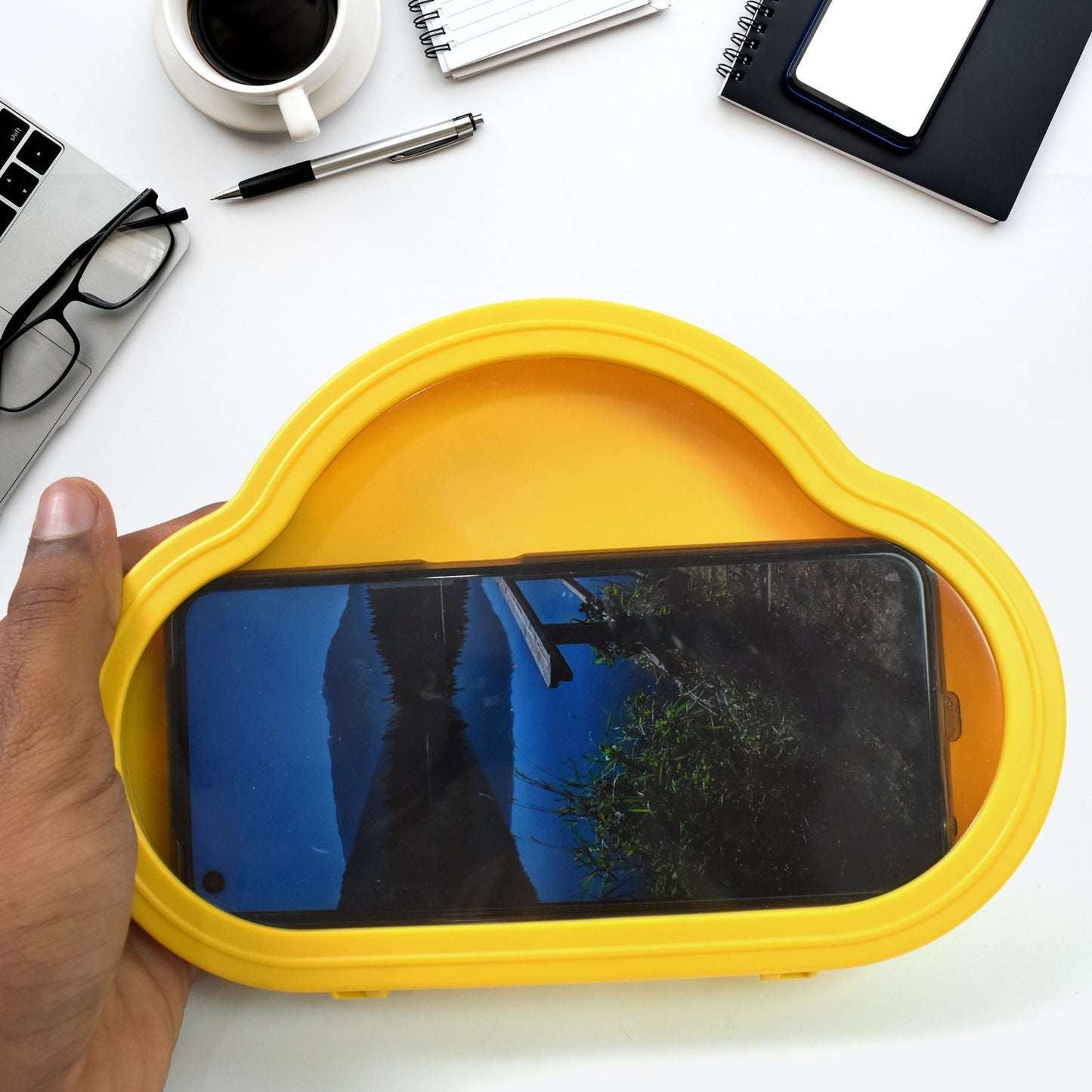 Yellow Waterproof Phone Mount