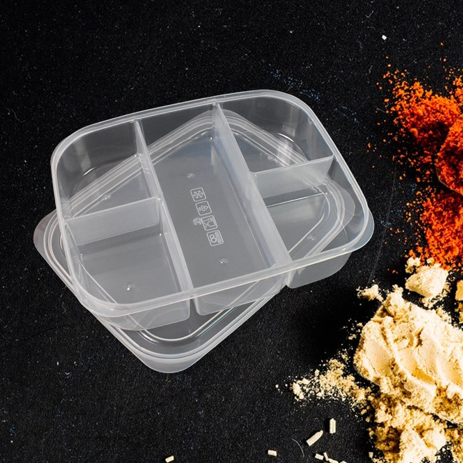 Multi-Compartment Lunch Box
