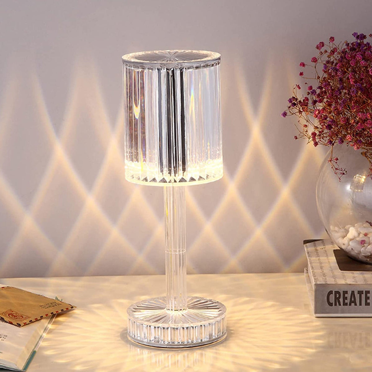 Crystal Touch Table Lamp