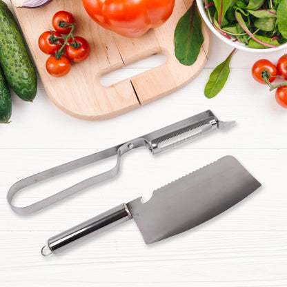 Multifunctional Steel Peeler Set
