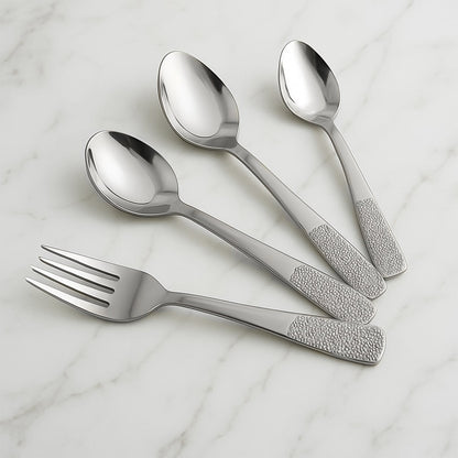 24 Pc Stainless Steel Cutlery Set