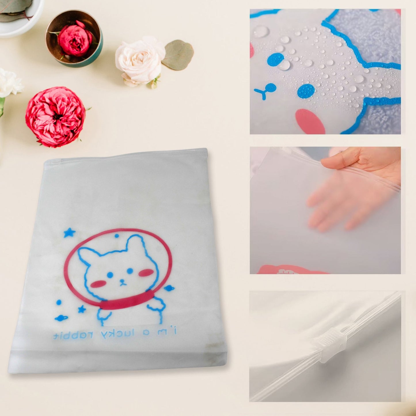 Zip-Up Stationery Pouch