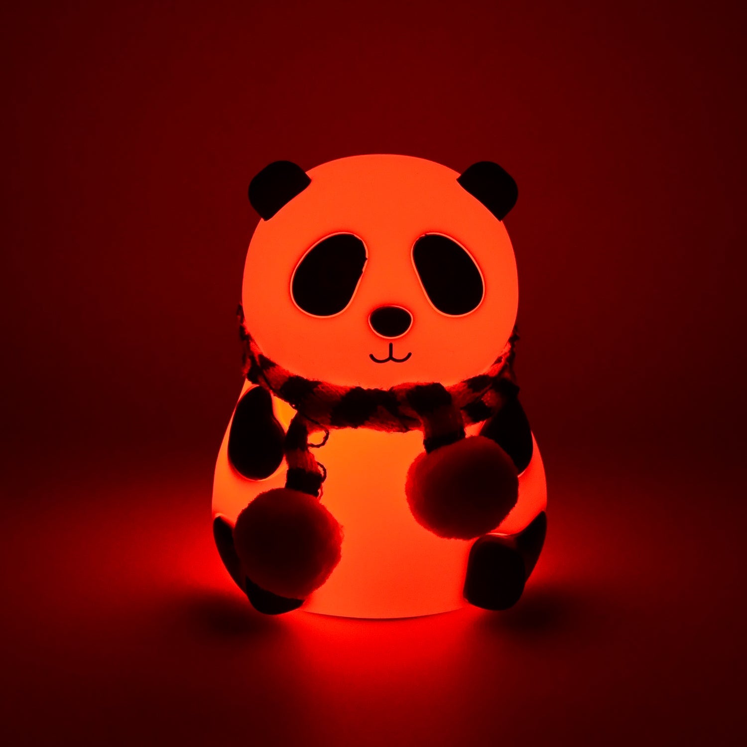 Panda 7-color Led Silicone Touch Lamp (1 Pc)