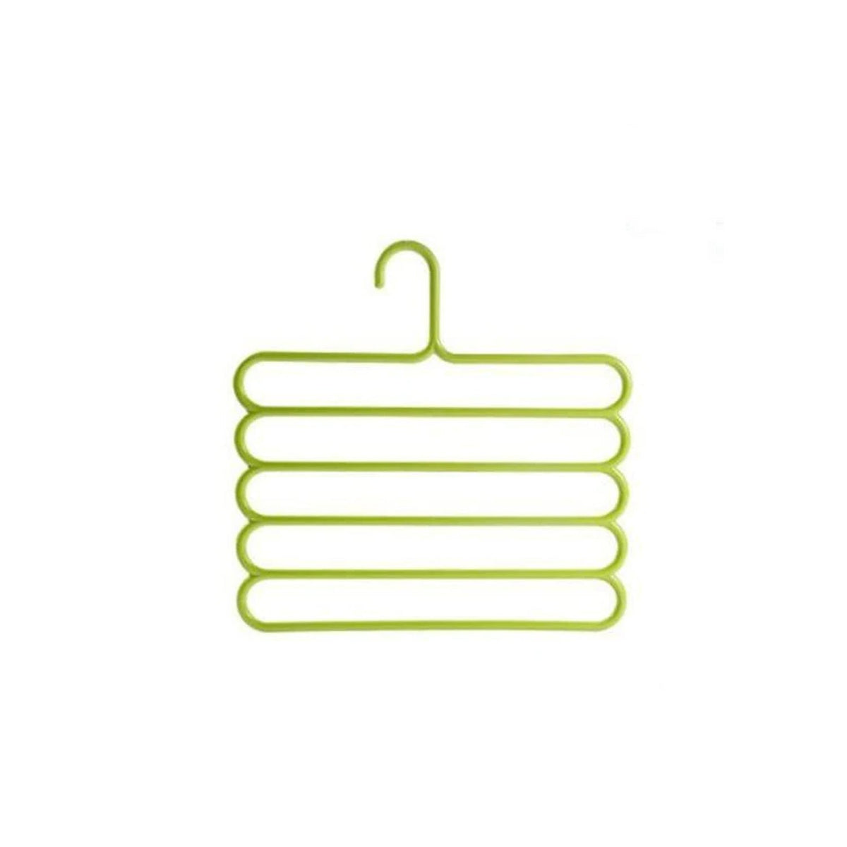5 In 1 Multipurpose Plastic Hanger Assorted