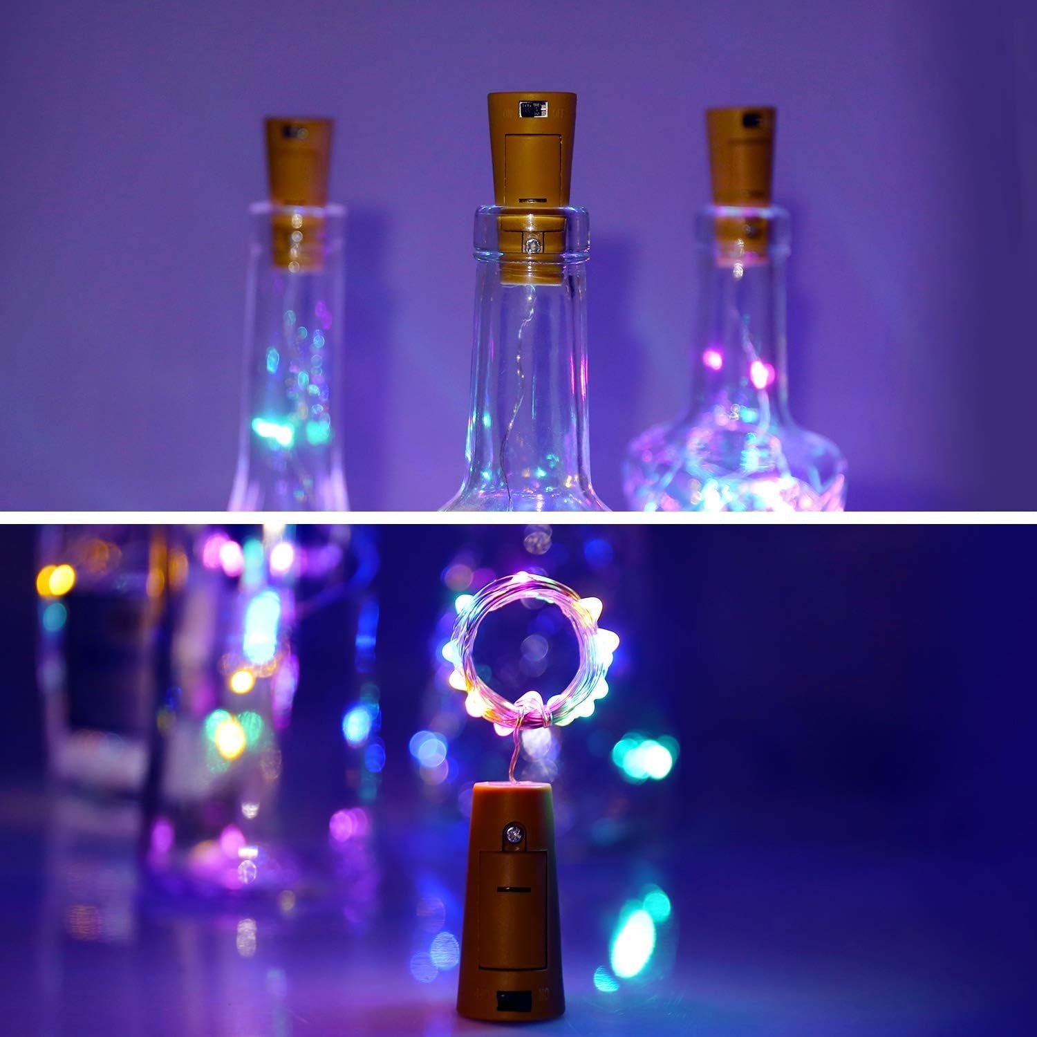 Cork Bottle String Light