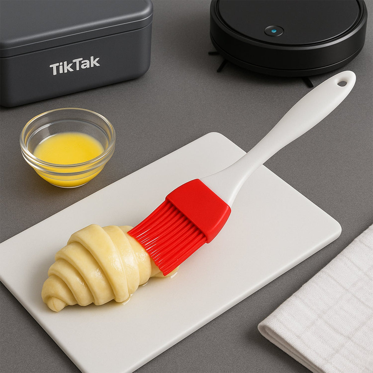Spatula and Pastry Brush