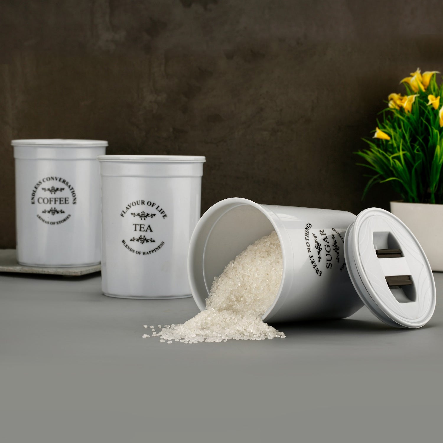 Accurate Seal Tea Sugar Coffee Container