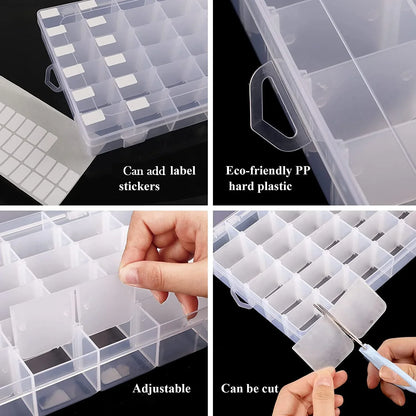 Clear Adjustable Organizer Box