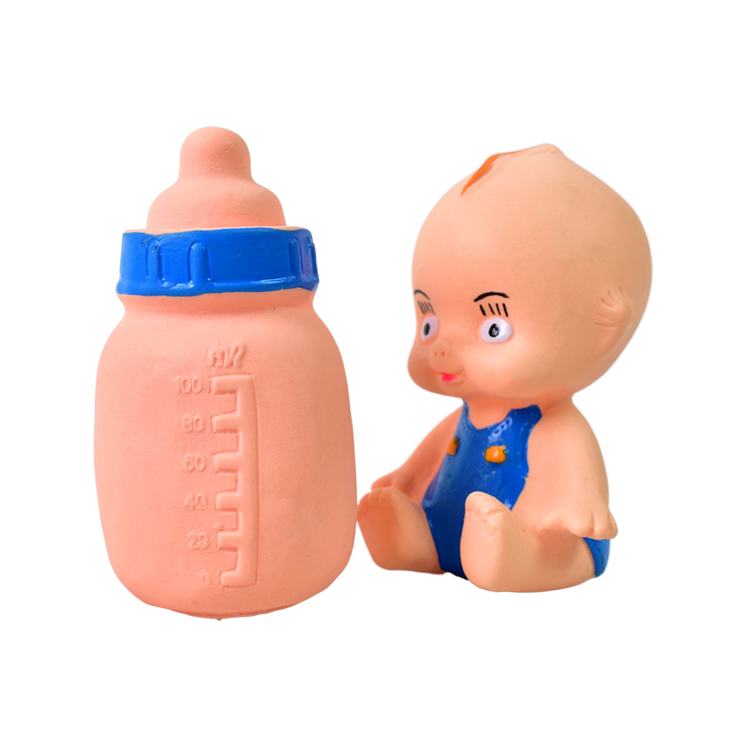 Baby And Bottle Squeeze Chu Chu Fun Toy