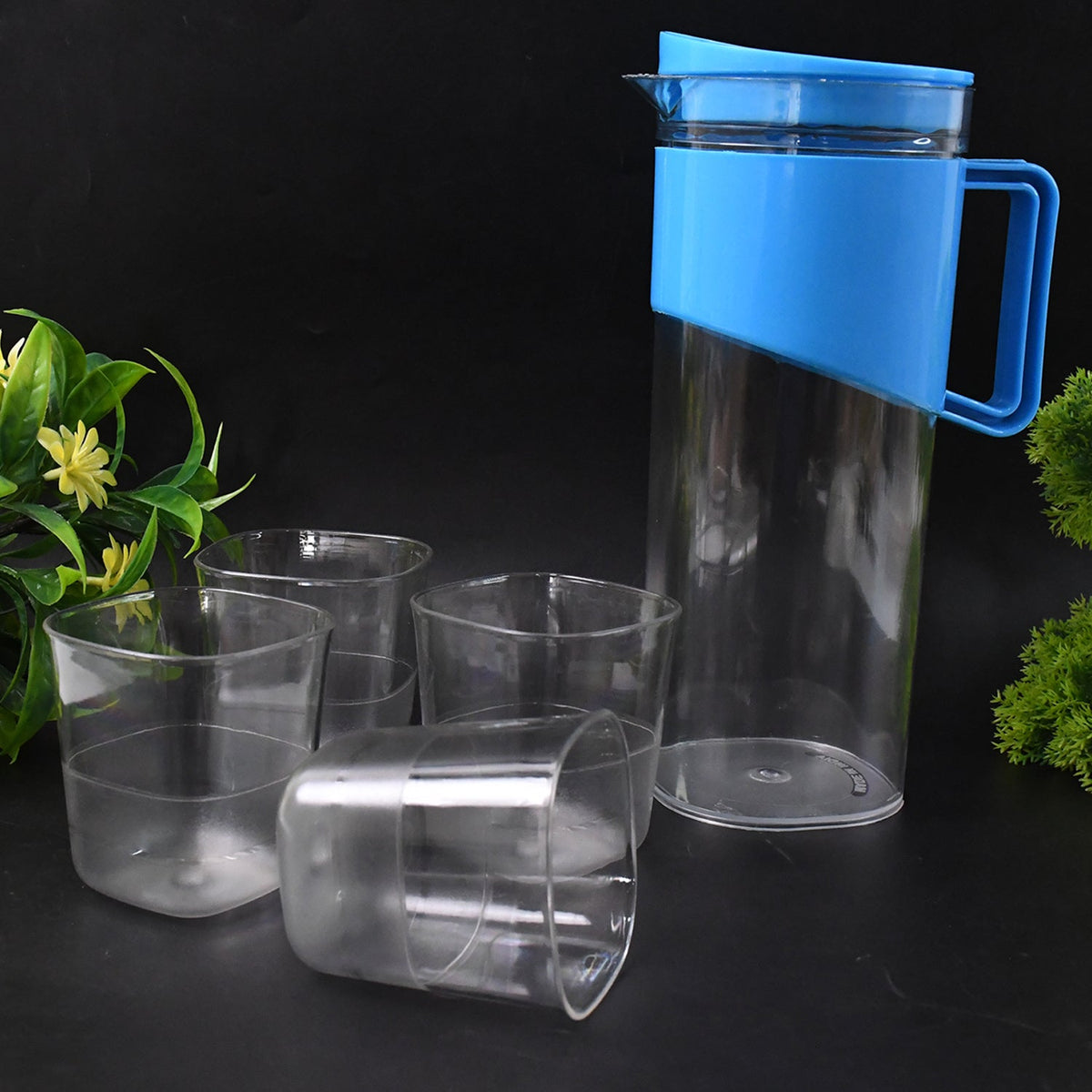 Unbreakable Premium Jug with Glasses