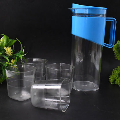 Unbreakable Premium Jug with Glasses
