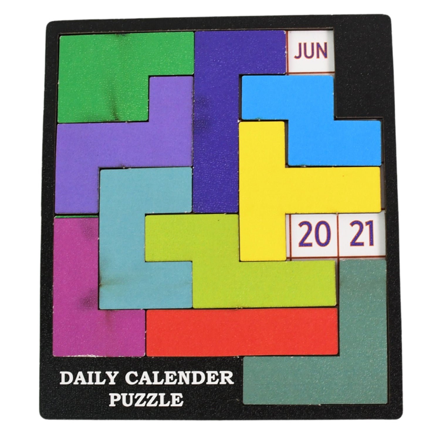 Wooden Daily Calendar Puzzle
