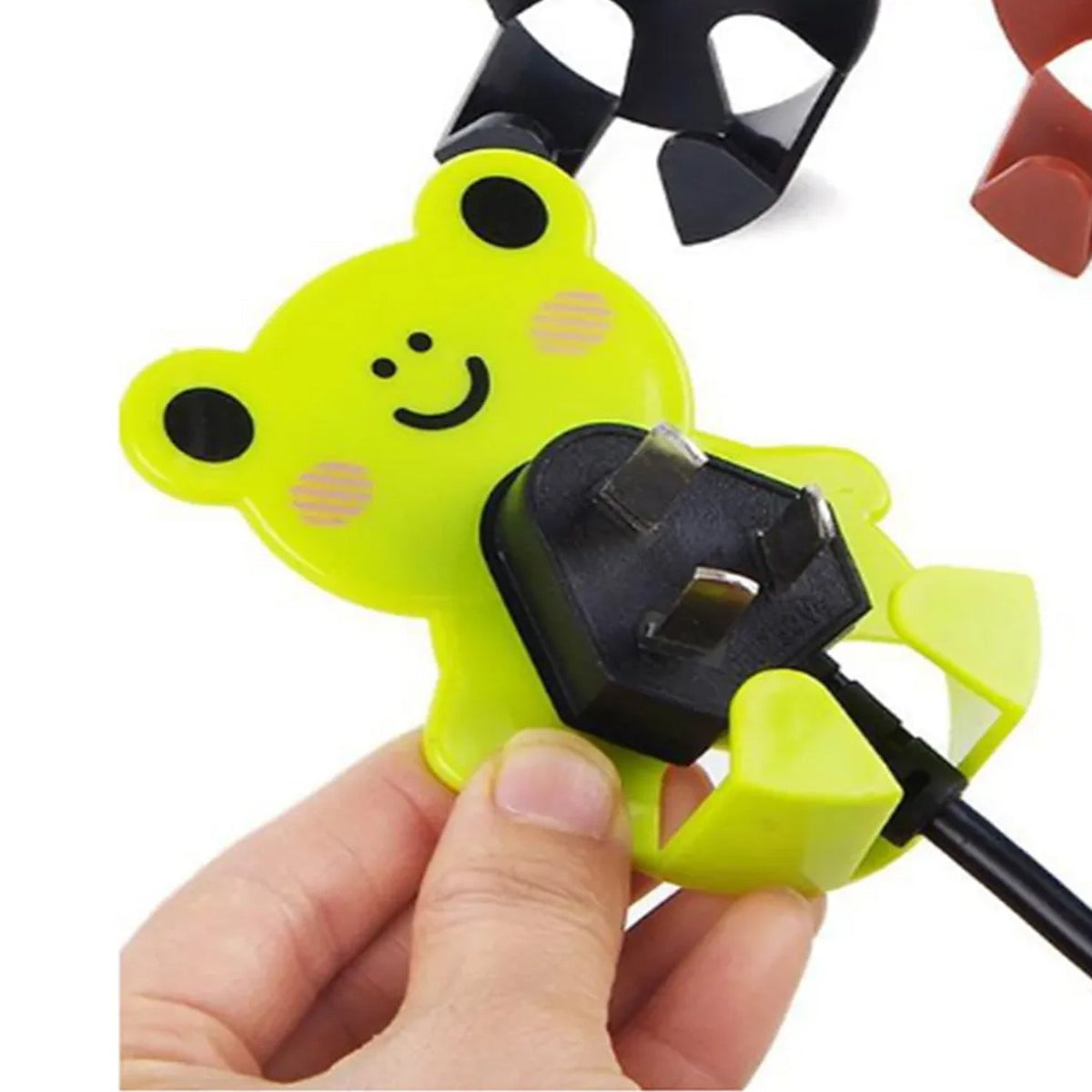 Adhesive Plug Hook Holder – 2 Pc