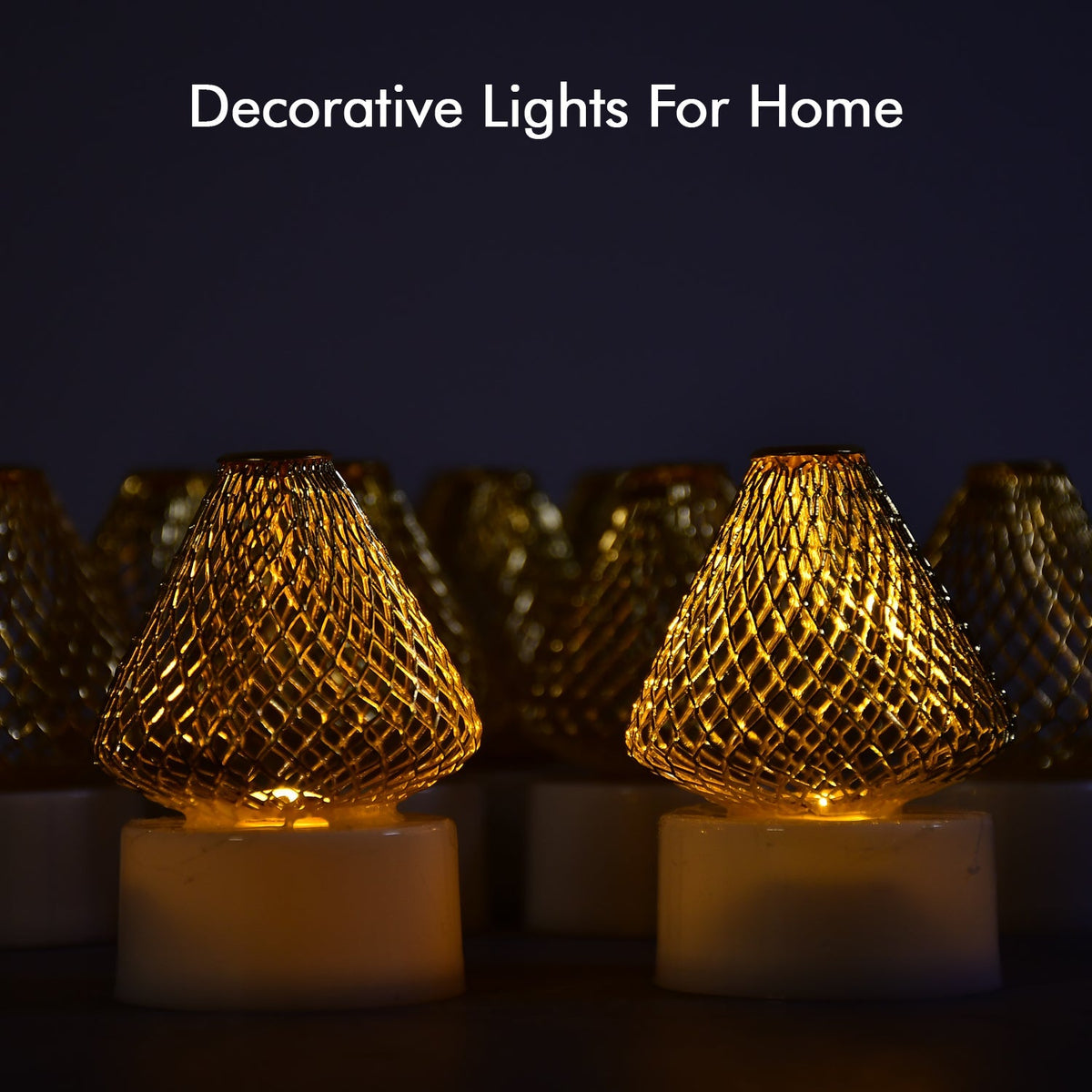 Flameless LED Tea Lights – 12 Pack