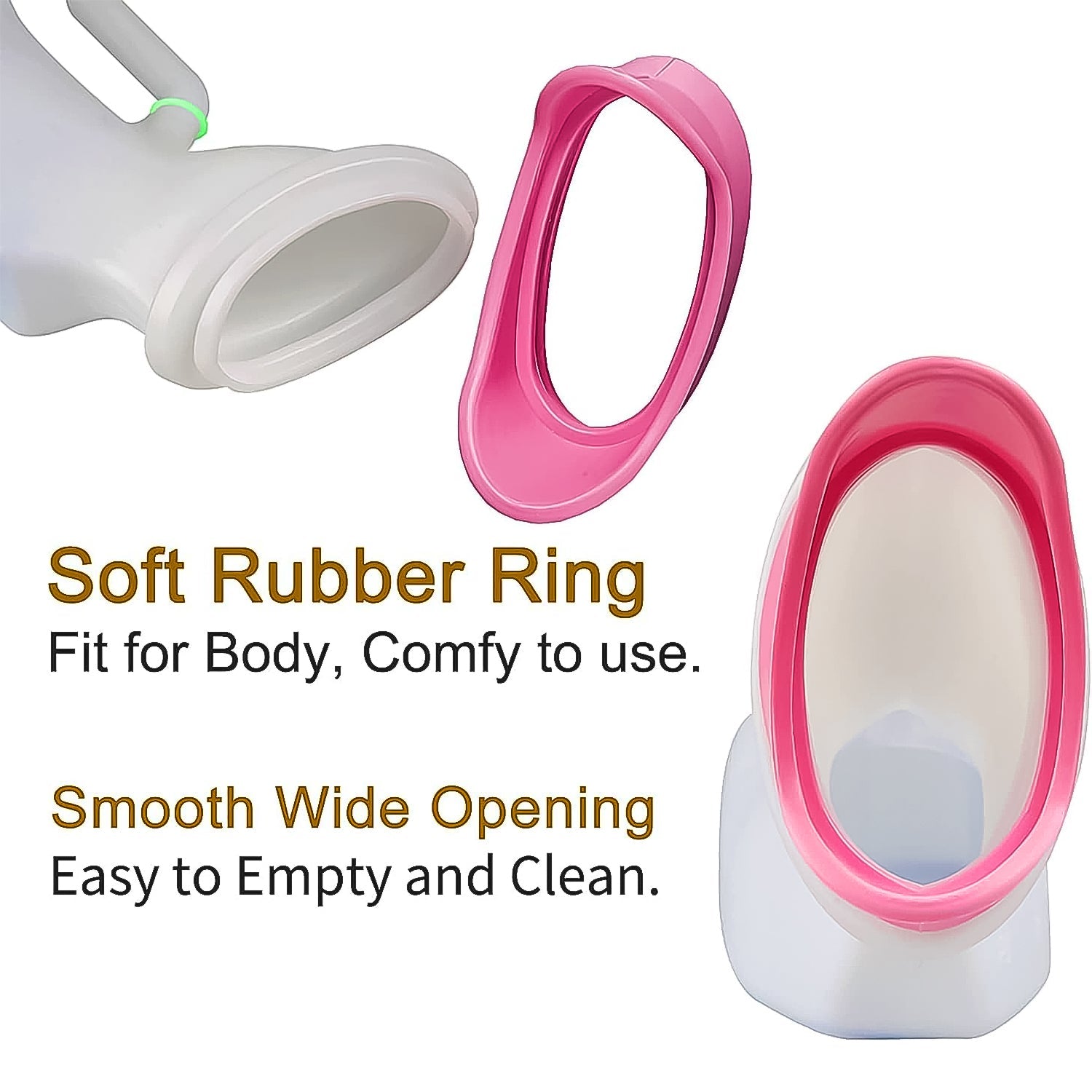 Female Potty Urinal Urine Collection Can Bedpans