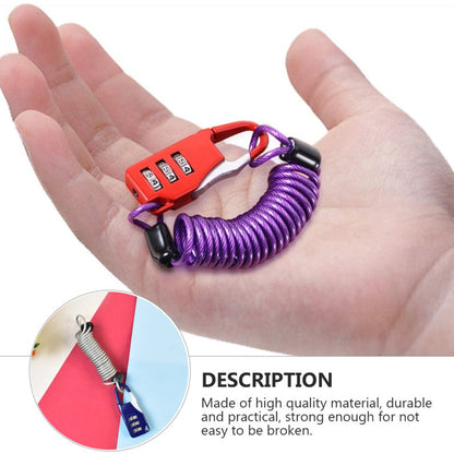 Keyless Cable Combination Lock