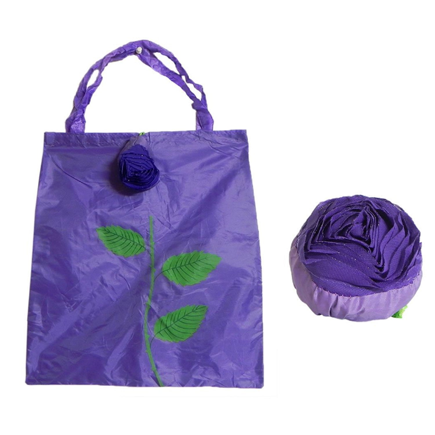 Foldable Bag Cute Rose Shape (1pc)