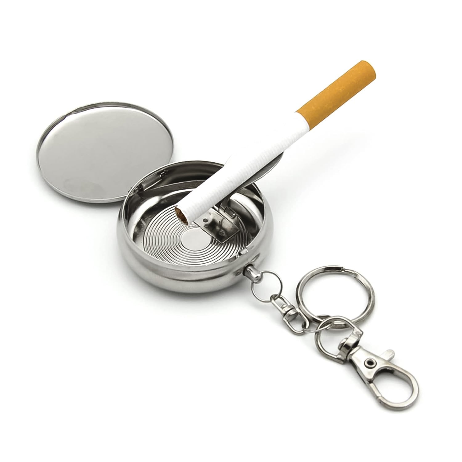 Mini Pocket Ashtray Keychain