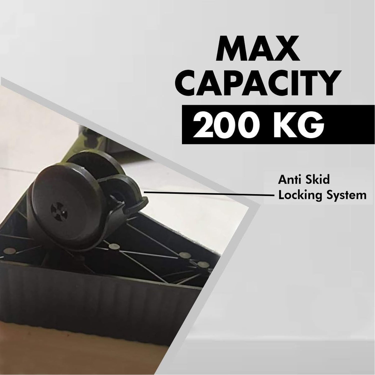 Heavy-Duty Adjustable Appliance Stand – 50x50 cm