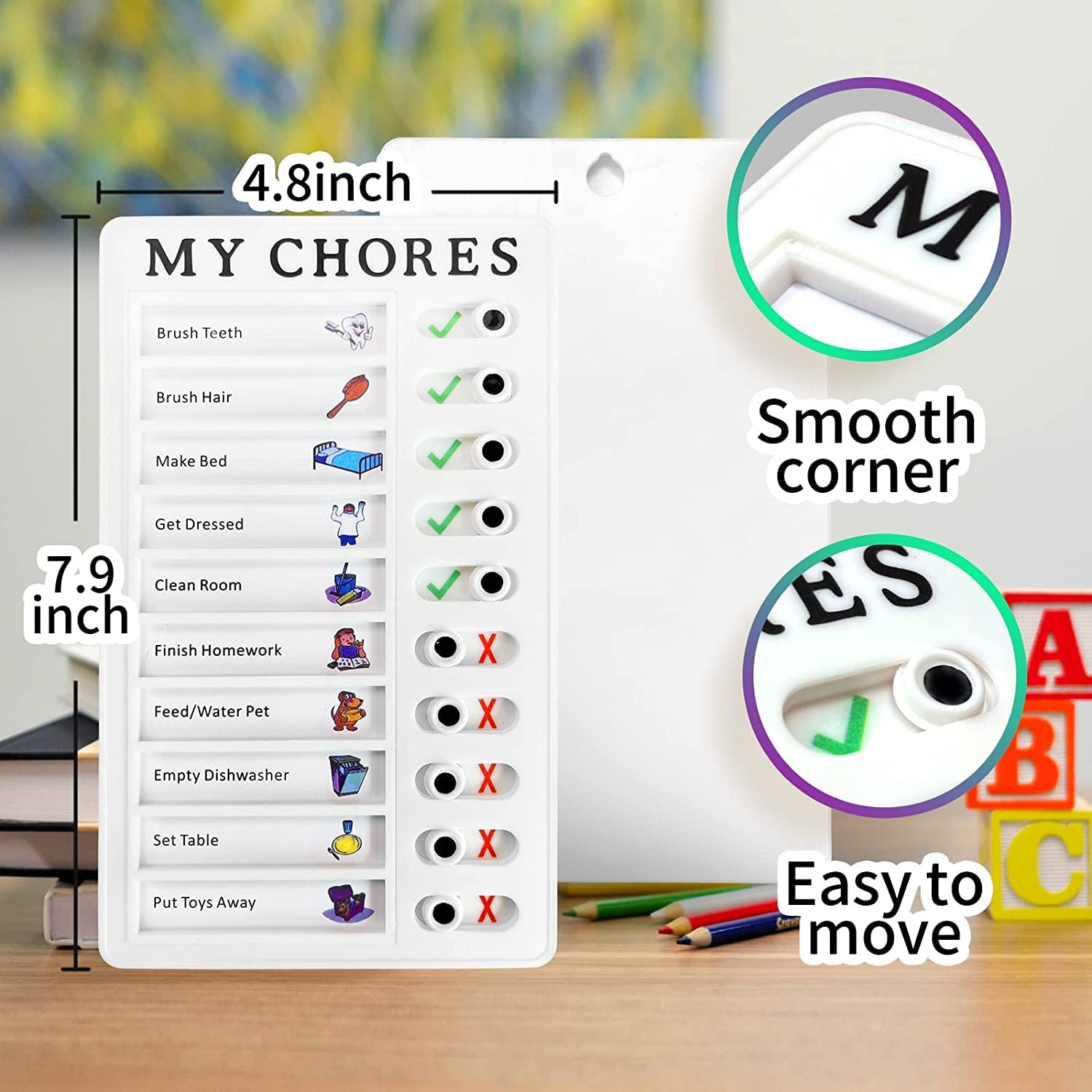 Portable Chore Board