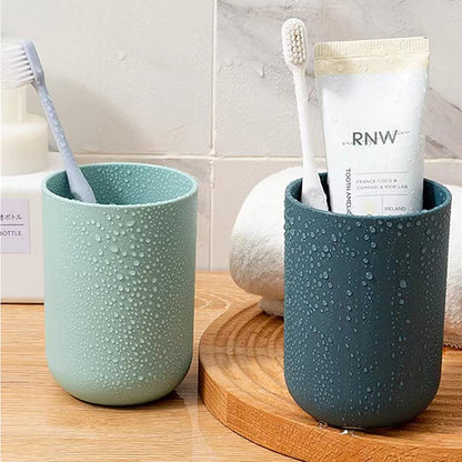 No-Drill Toothbrush Organizer