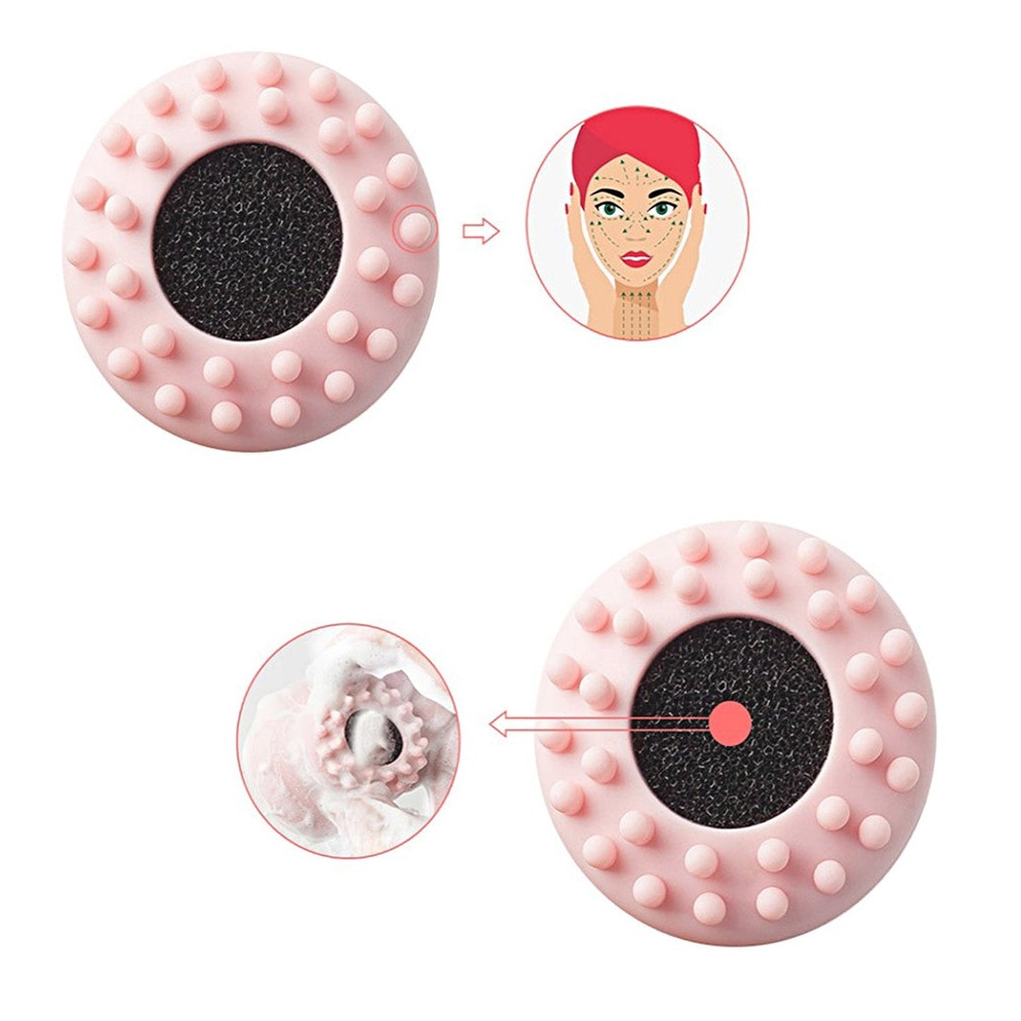 Silicone Octopus Face Scrubber